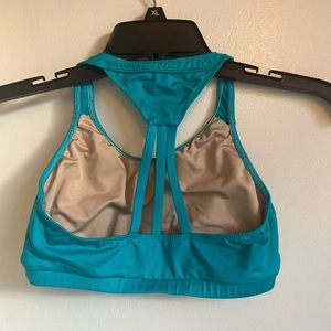 Motion Wear, M, green, sports bra, Never Worn, Dance Top, unique back straps